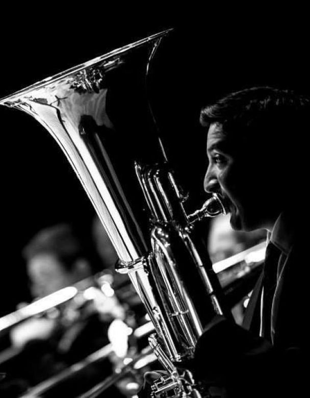 Javier Castaño Medina clase tuba bombardino