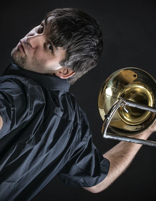 Zoltan Kiss trombone class